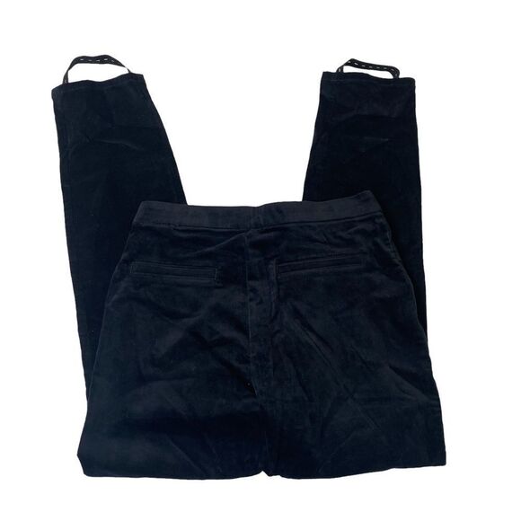 Isaac Mizrahi Special Edition Velvet Pull-On Stirrup Pants Sz 8 - Picture 6 of 13
